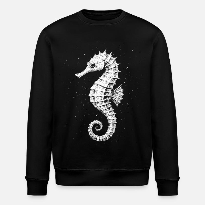 Hippocampe - Sweat bio ROLLER Stanley/Stella Unisexe - noir