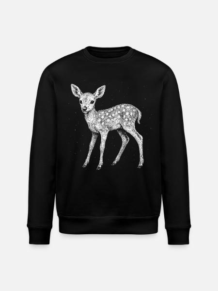Faon - Sweat bio ROLLER Stanley/Stella Unisexe - noir