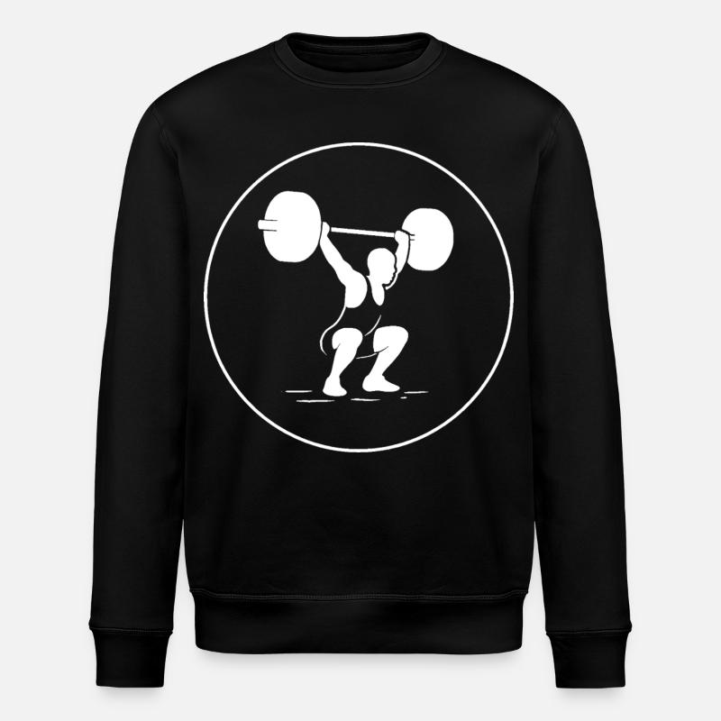 Forts, propres, précis, haltérophiles - Sweat bio ROLLER Stanley/Stella Unisexe - noir