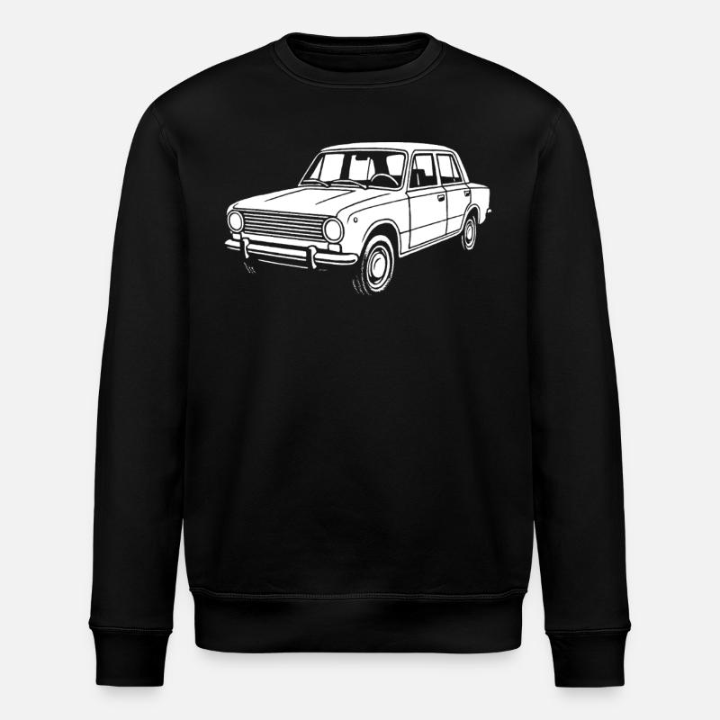 Street Classic Eastern Bloc - Stanley/Stella ROLLER Unisex Organic Sweatshirt - black