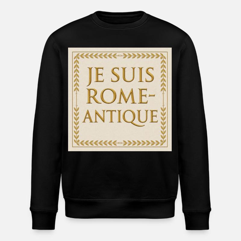 I Am Ancient Rome - Stanley/Stella ROLLER Unisex Organic Sweatshirt - black