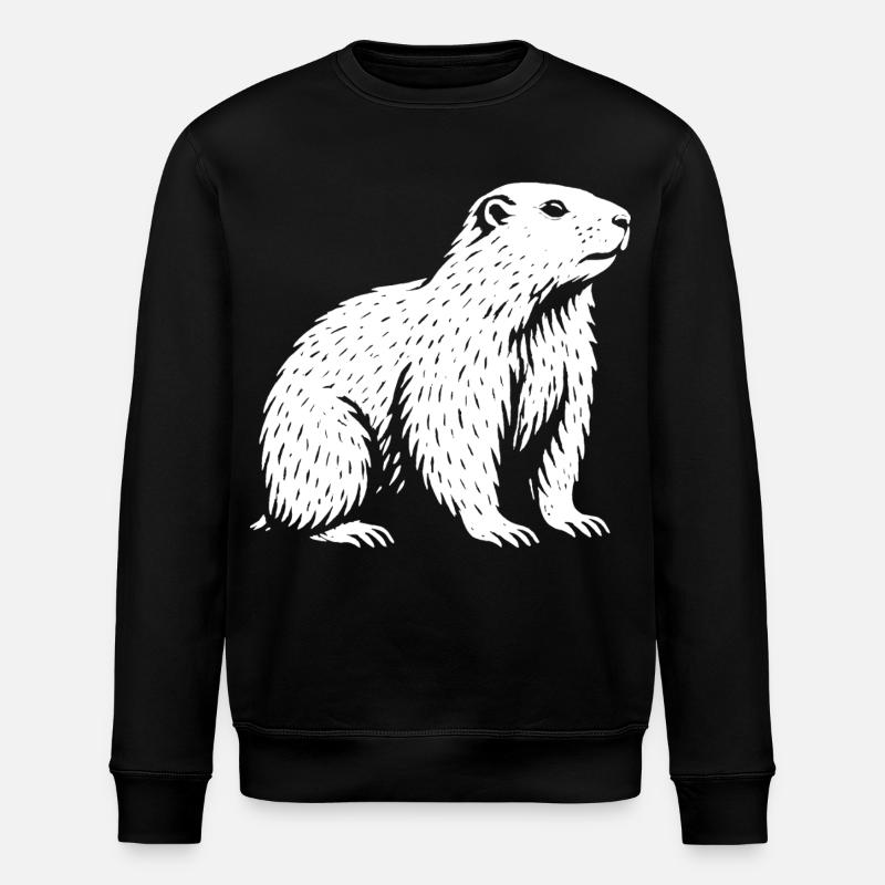 Roi de la Tranquillité Alpine - Sweat bio ROLLER Stanley/Stella Unisexe - noir