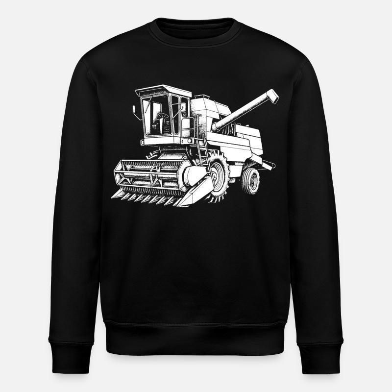 Power from the GDR – E517 - Stanley/Stella ROLLER Unisex Organic Sweatshirt - black