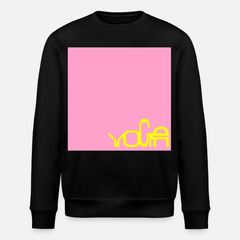 YOGA - Stanley/Stella Unisex Bio-Sweatshirt ROLLER - Schwarz