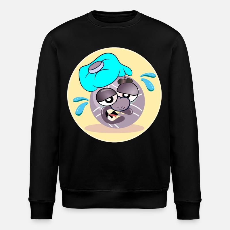 Pétanque Été Boule - Sweat bio ROLLER Stanley/Stella Unisexe - noir