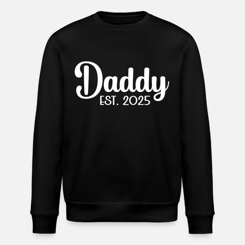 Papa est 2025 - Sweat bio ROLLER Stanley/Stella Unisexe - noir