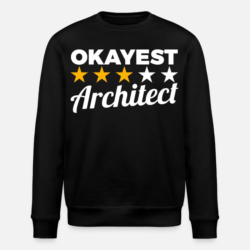 Architecte moyen - Sweat bio ROLLER Stanley/Stella Unisexe - noir