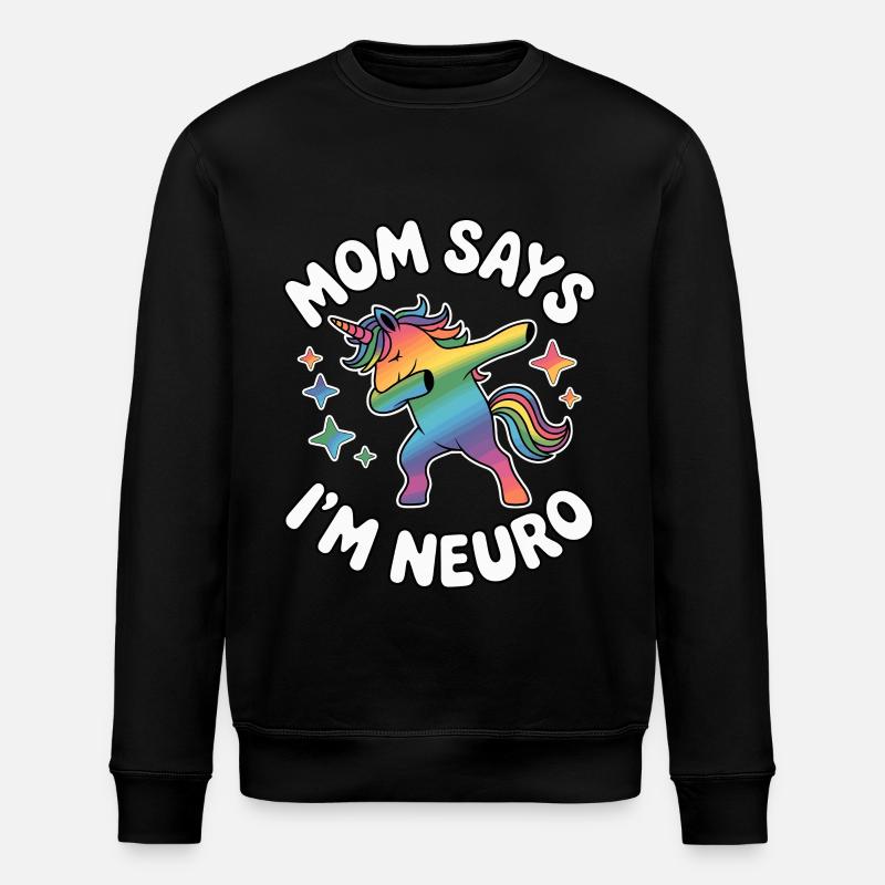 Neurodivers - Stanley/Stella Unisex Bio-Sweatshirt ROLLER - Schwarz