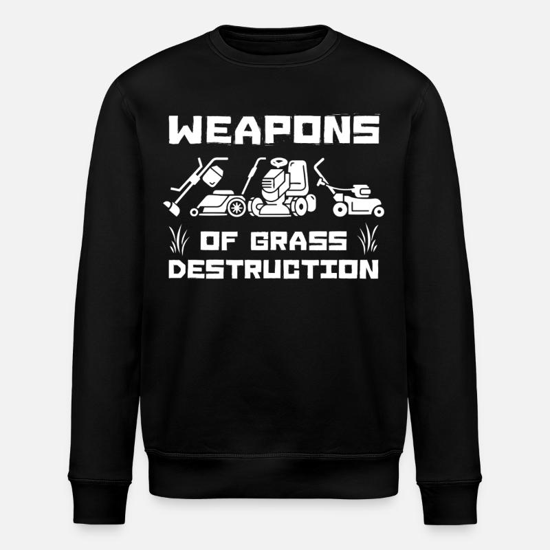 Pelouse Rambo - Sweat bio ROLLER Stanley/Stella Unisexe - noir