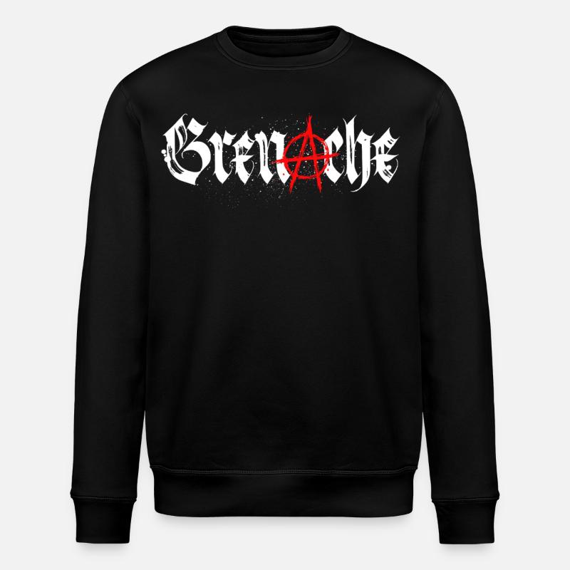 grenache_anarchie - Sweat bio ROLLER Stanley/Stella Unisexe - noir
