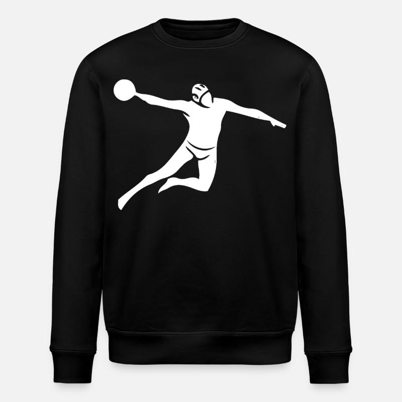 Lancer de puissance de water-polo - Sweat bio ROLLER Stanley/Stella Unisexe - noir
