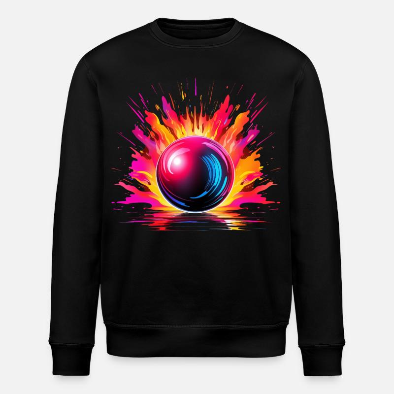 Bowling - Sweat bio ROLLER Stanley/Stella Unisexe - noir