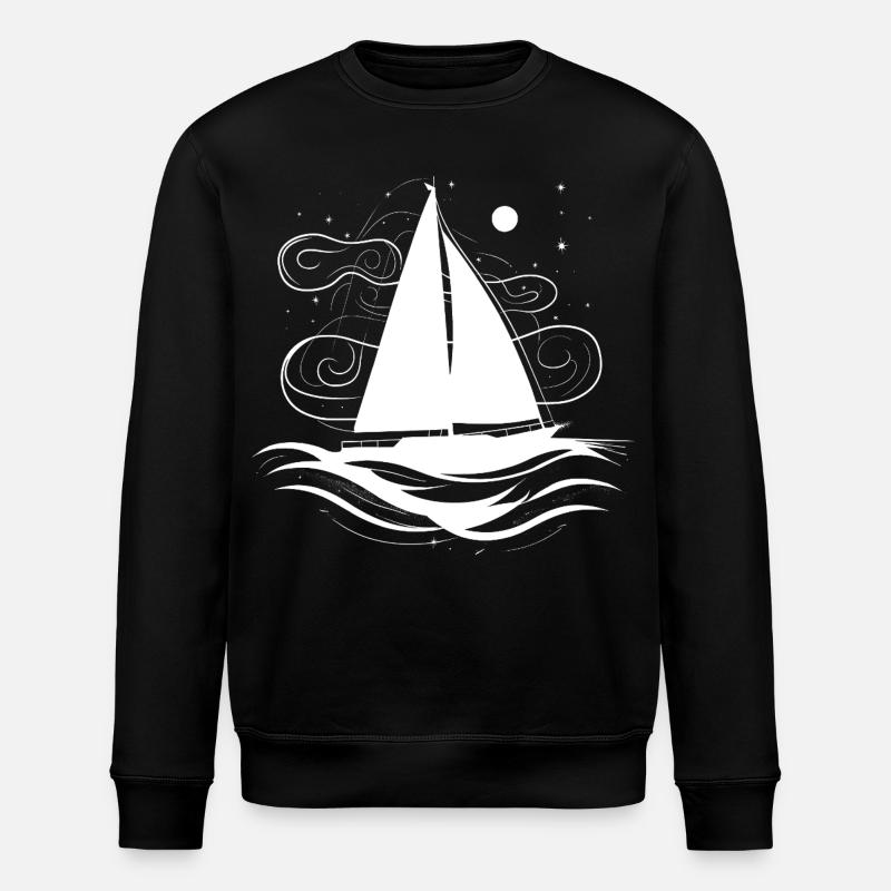 Voile - Sweat bio ROLLER Stanley/Stella Unisexe - noir