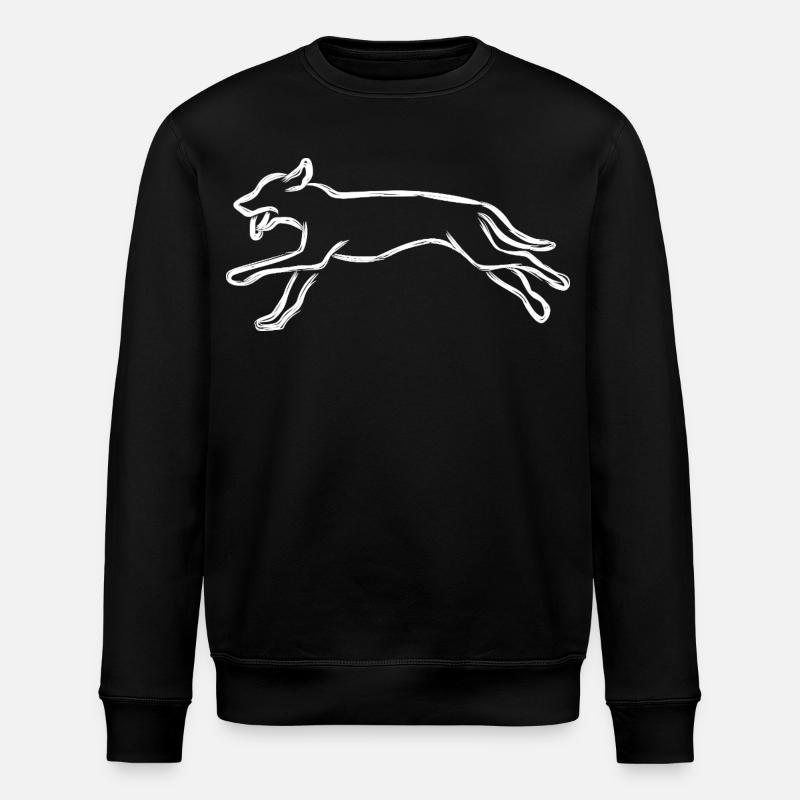 Chien - Sweat bio ROLLER Stanley/Stella Unisexe - noir