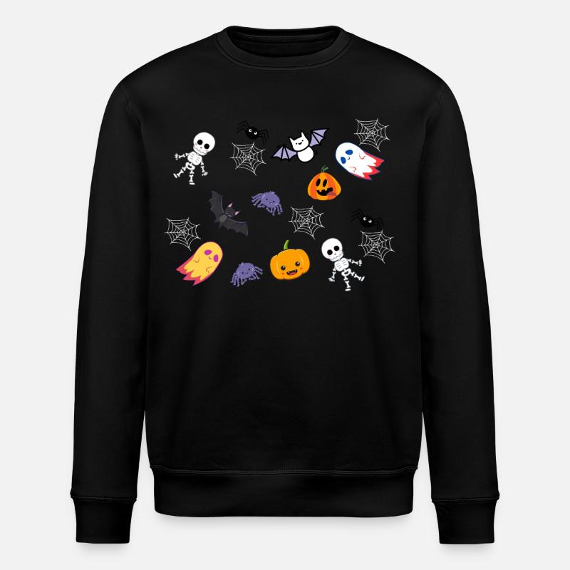 Équipe d’Halloween - Sweat bio ROLLER Stanley/Stella Unisexe - noir