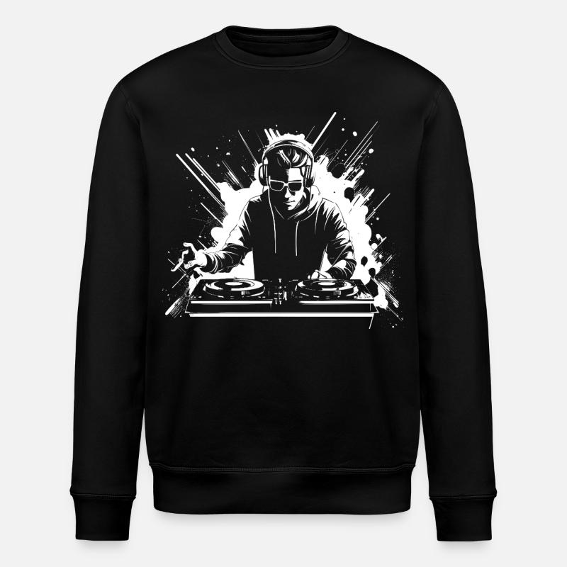 Dj Graphics - Sweat bio ROLLER Stanley/Stella Unisexe - noir