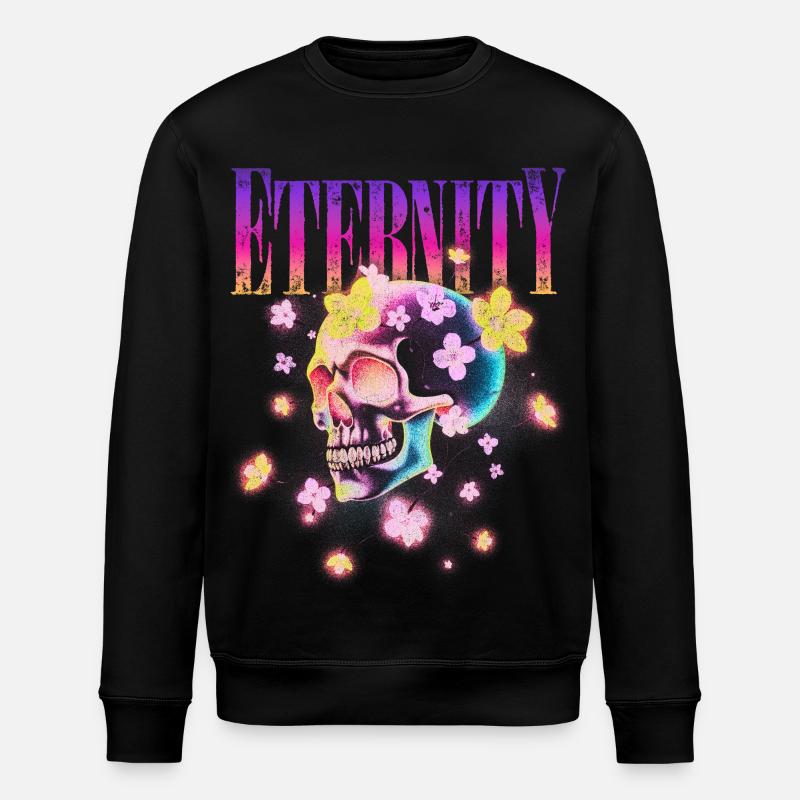 Eternity - Stanley/Stella ROLLER Unisex Organic Sweatshirt - black