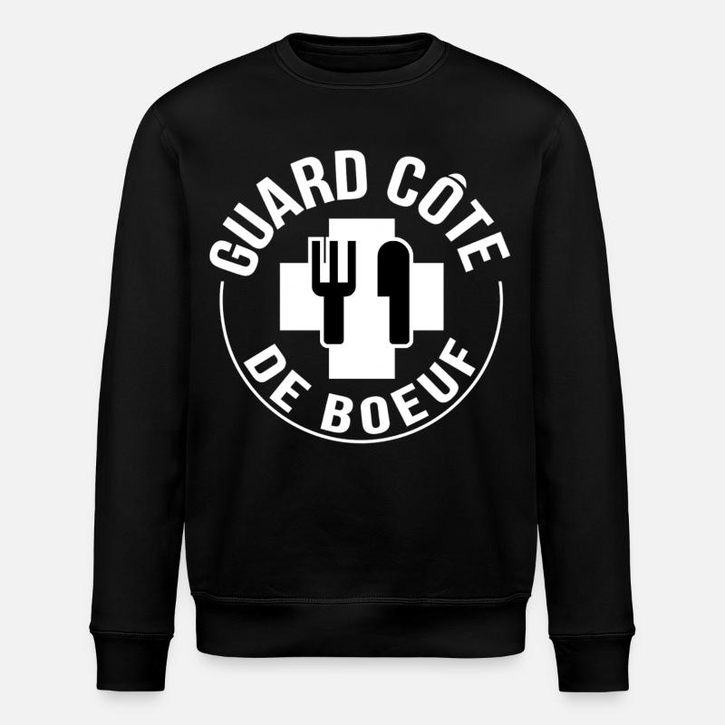 Prime Rib Schutz - Stanley/Stella Unisex Bio-Sweatshirt ROLLER - Schwarz