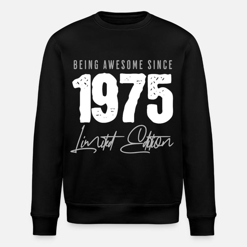 1975 Édition limitée - Sweat bio ROLLER Stanley/Stella Unisexe - noir