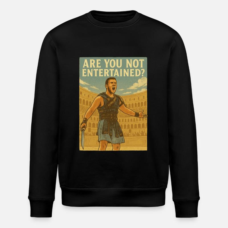 N’êtes-vous pas diverti ? - Sweat bio ROLLER Stanley/Stella Unisexe - noir