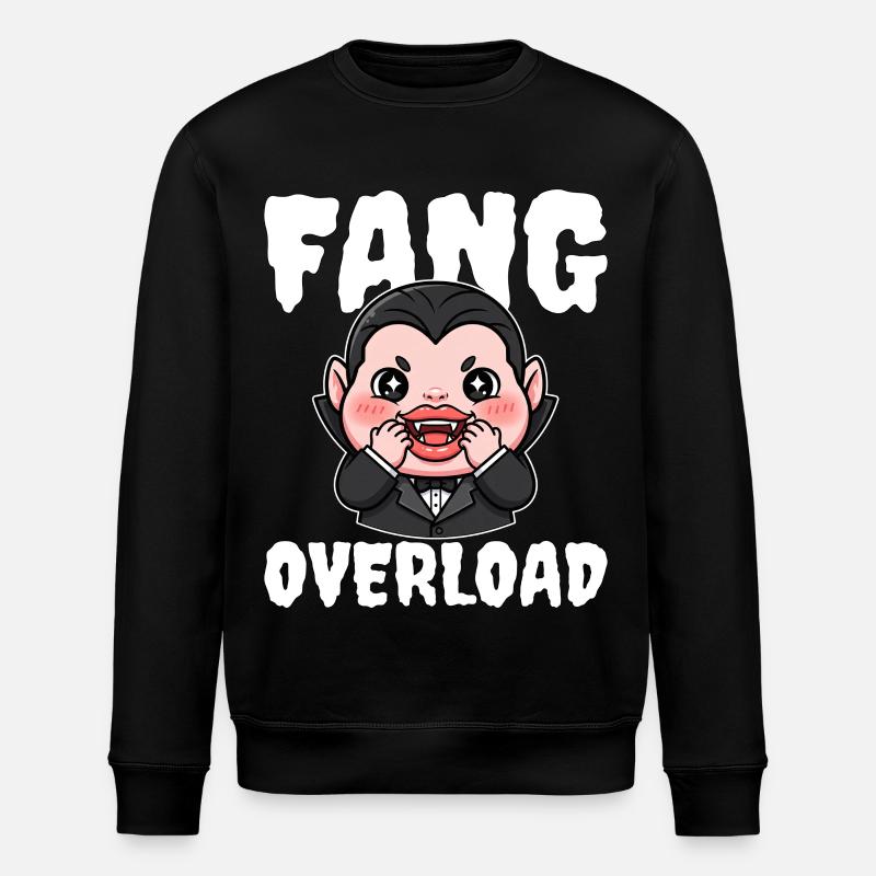 FANG_OVERLOAD - Sweat bio ROLLER Stanley/Stella Unisexe - noir