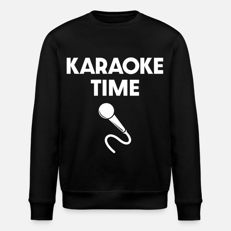 Heure du karaoké - Sweat bio ROLLER Stanley/Stella Unisexe - noir