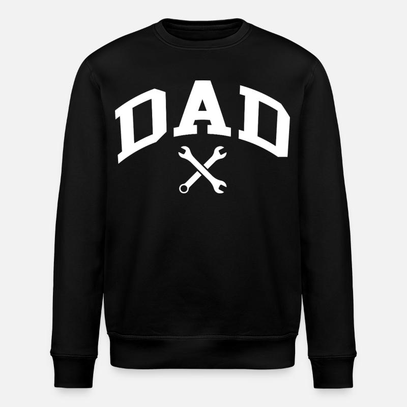 Dad - Stanley/Stella ROLLER Unisex Organic Sweatshirt - black