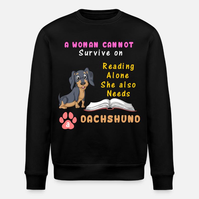 Teckel - Sweat bio ROLLER Stanley/Stella Unisexe - noir