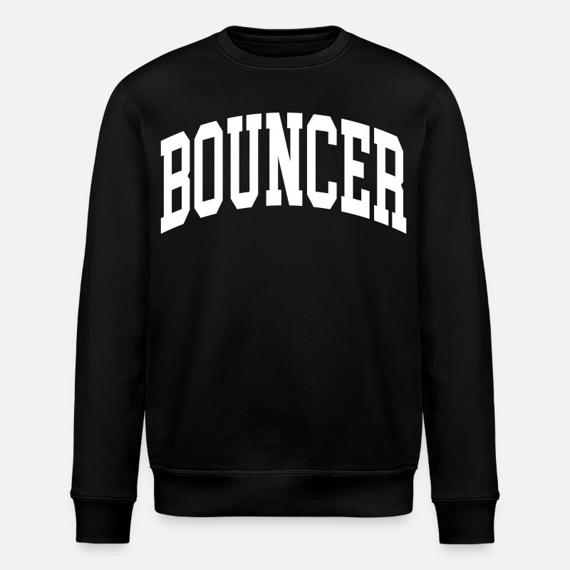 Videur - Sweat bio ROLLER Stanley/Stella Unisexe - noir