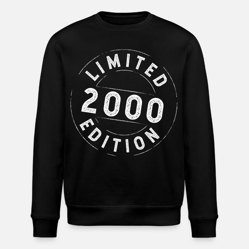 Limited Edition 2000 - Stanley/Stella ROLLER Unisex Organic Sweatshirt - black
