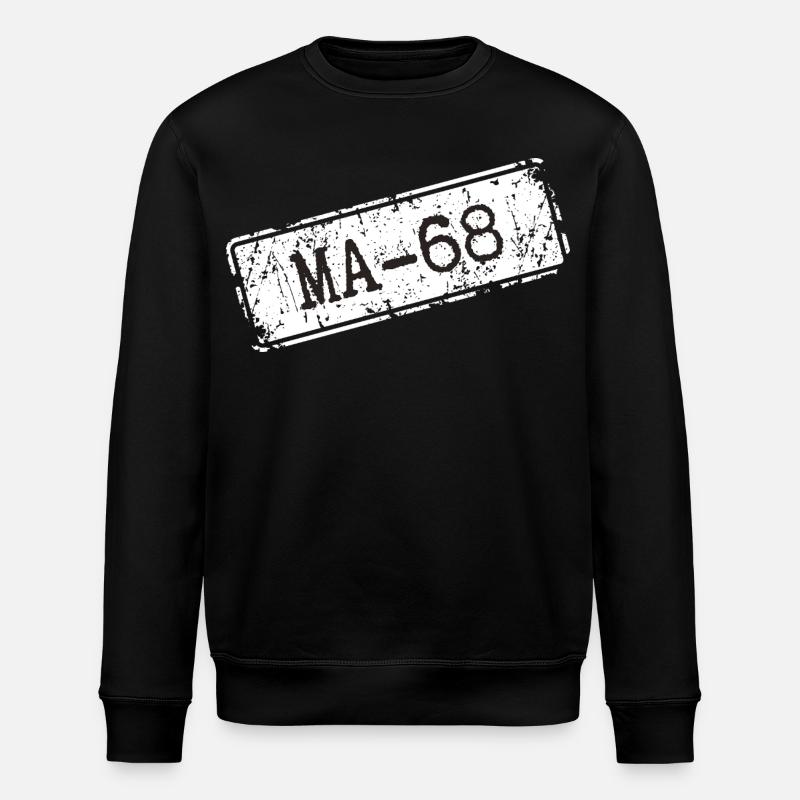 Mannheim 68 - Stanley/Stella Unisex Bio-Sweatshirt ROLLER - Schwarz