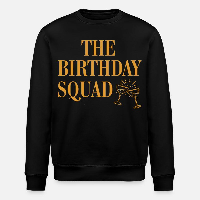 L'équipe d'anniversaire - Sweat bio ROLLER Stanley/Stella Unisexe - noir