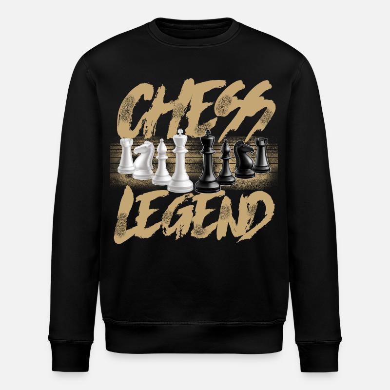 Échecs - Sweat bio ROLLER Stanley/Stella Unisexe - noir