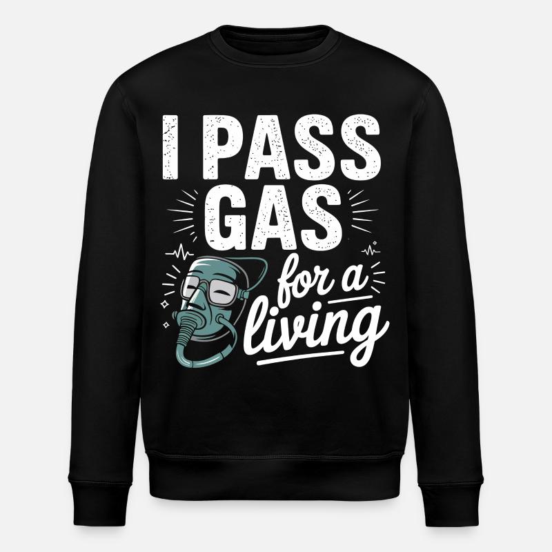 Graphique motivant une infirmière - Sweat bio ROLLER Stanley/Stella Unisexe - noir