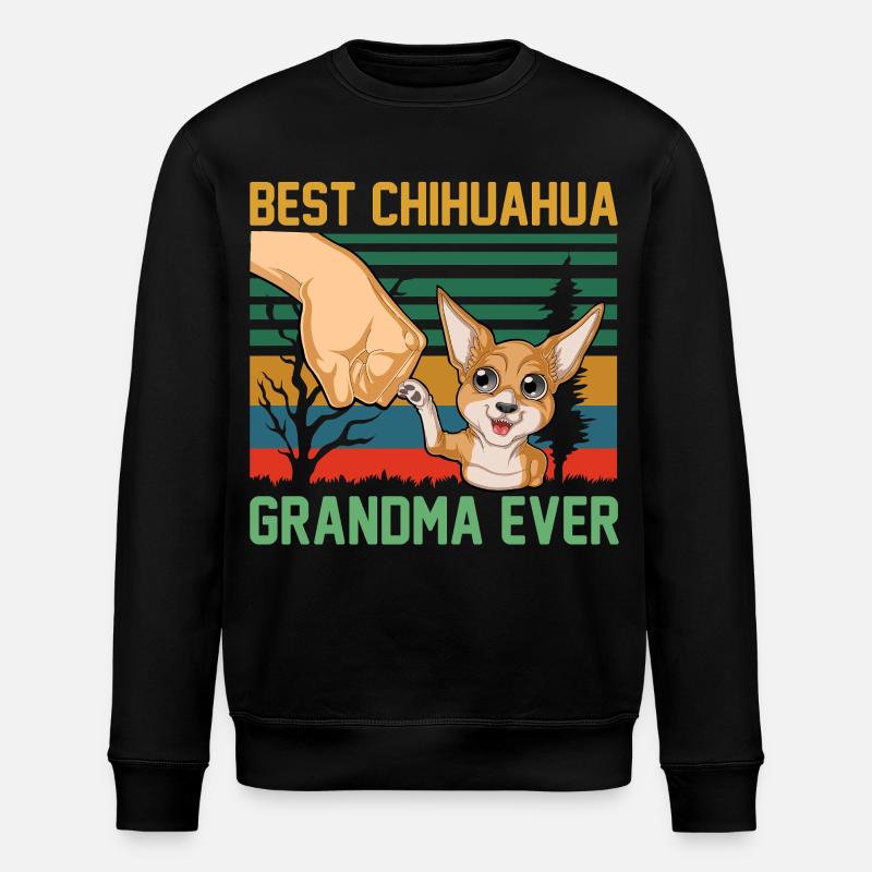 Chihuahua - Sweat bio ROLLER Stanley/Stella Unisexe - noir