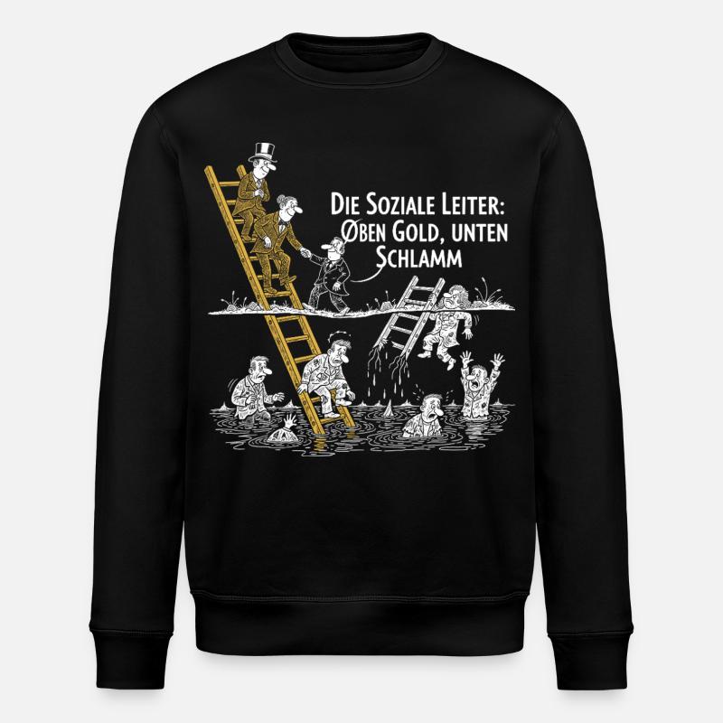 L’échelle sociale - Sweat bio ROLLER Stanley/Stella Unisexe - noir