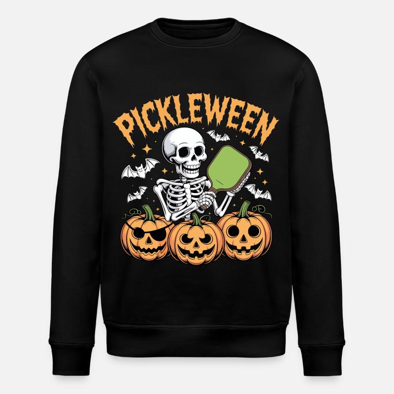 Pickleween Halloween Joueur de pickleball drôle - Sweat bio ROLLER Stanley/Stella Unisexe - noir