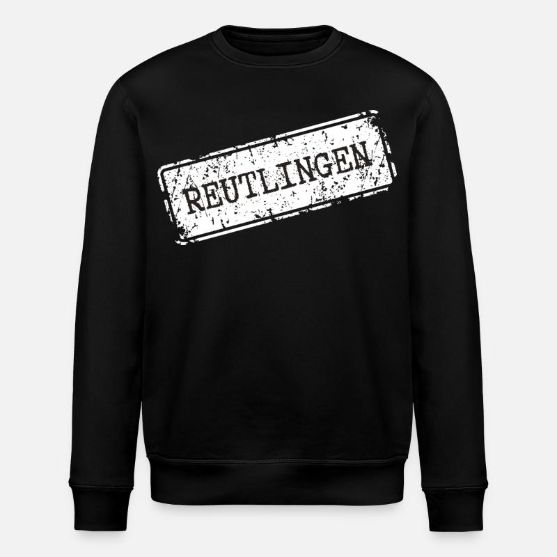 Reutlingen - Stanley/Stella ROLLER Unisex Organic Sweatshirt - black