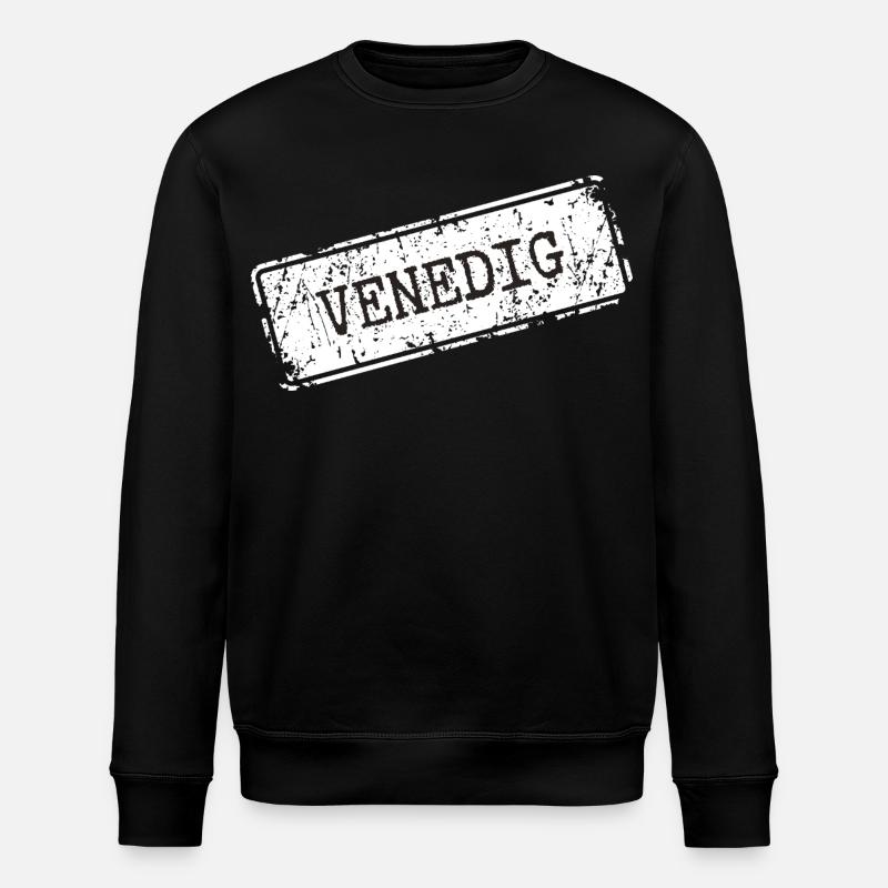Venice - Stanley/Stella ROLLER Unisex Organic Sweatshirt - black