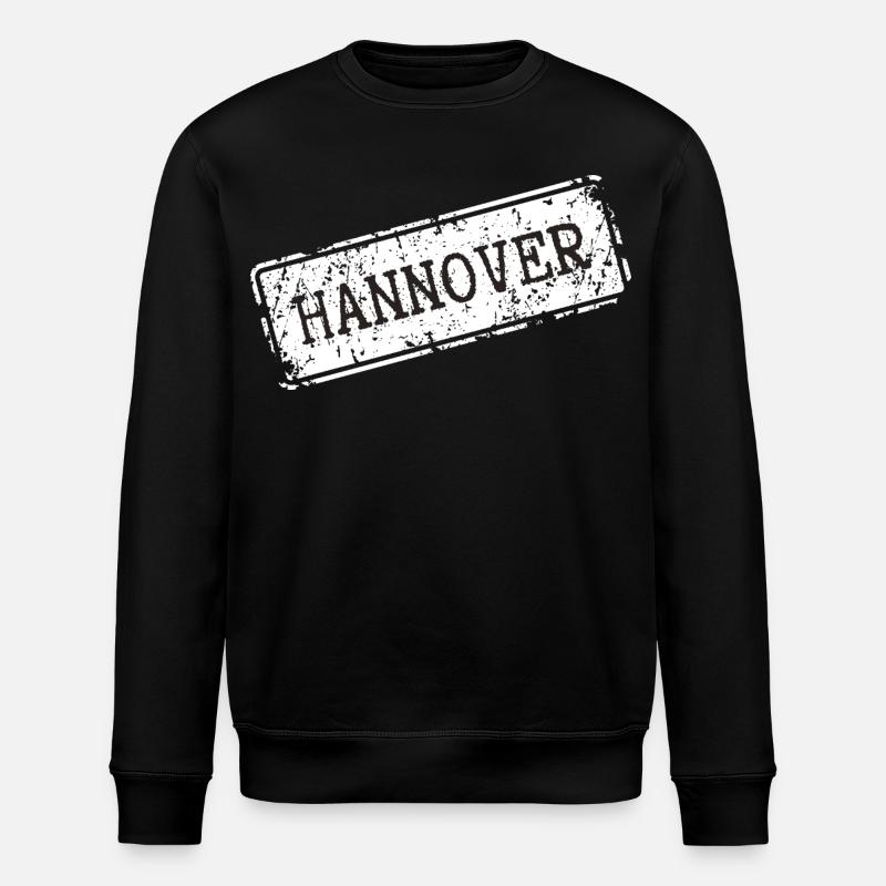 Hanover Design on Clothing - Stanley/Stella ROLLER Unisex Organic Sweatshirt - black