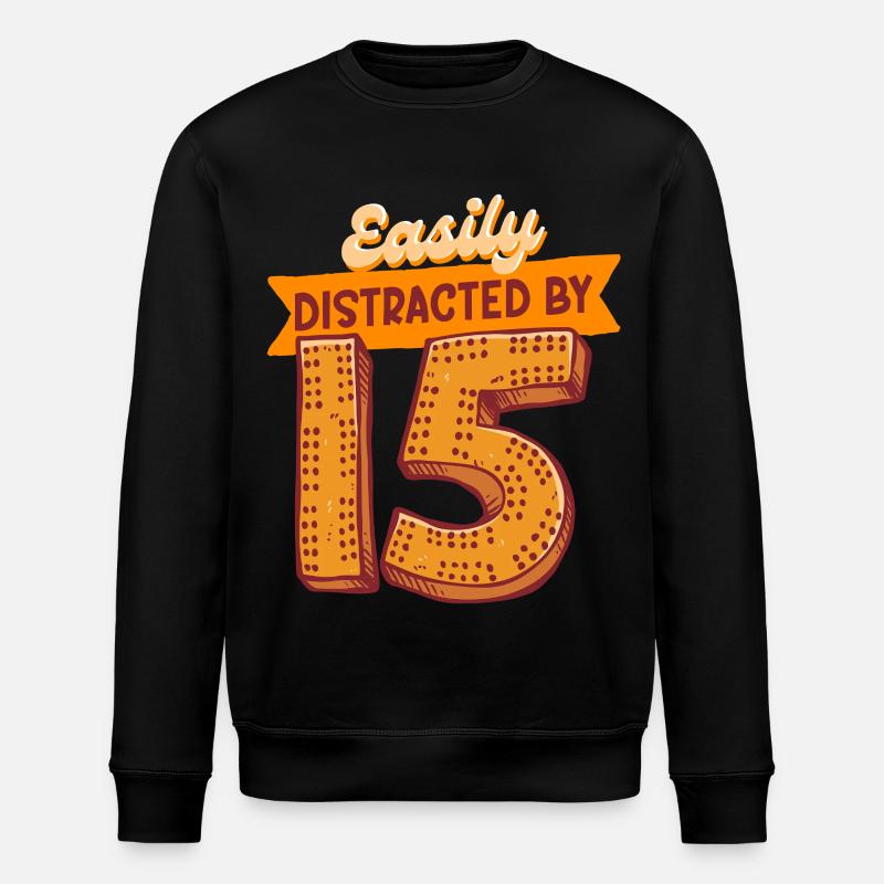 Cribbage - Stanley/Stella Unisex Bio-Sweatshirt ROLLER - Schwarz