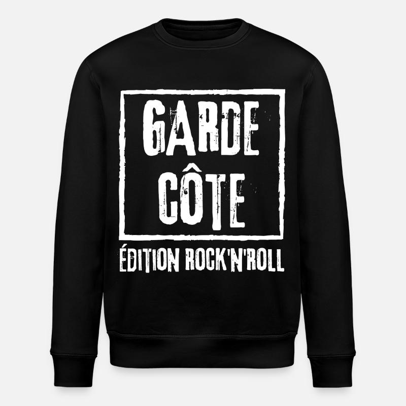 Garde Cote Edition Rock - Sweat bio ROLLER Stanley/Stella Unisexe - noir