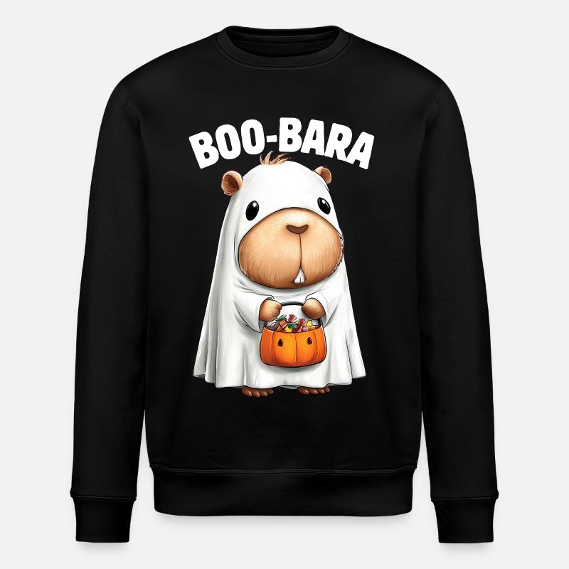 Capybara en costume d'Halloween - Sweat bio ROLLER Stanley/Stella Unisexe - noir