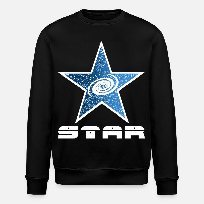 étoile et galaxie - Sweat bio ROLLER Stanley/Stella Unisexe - noir