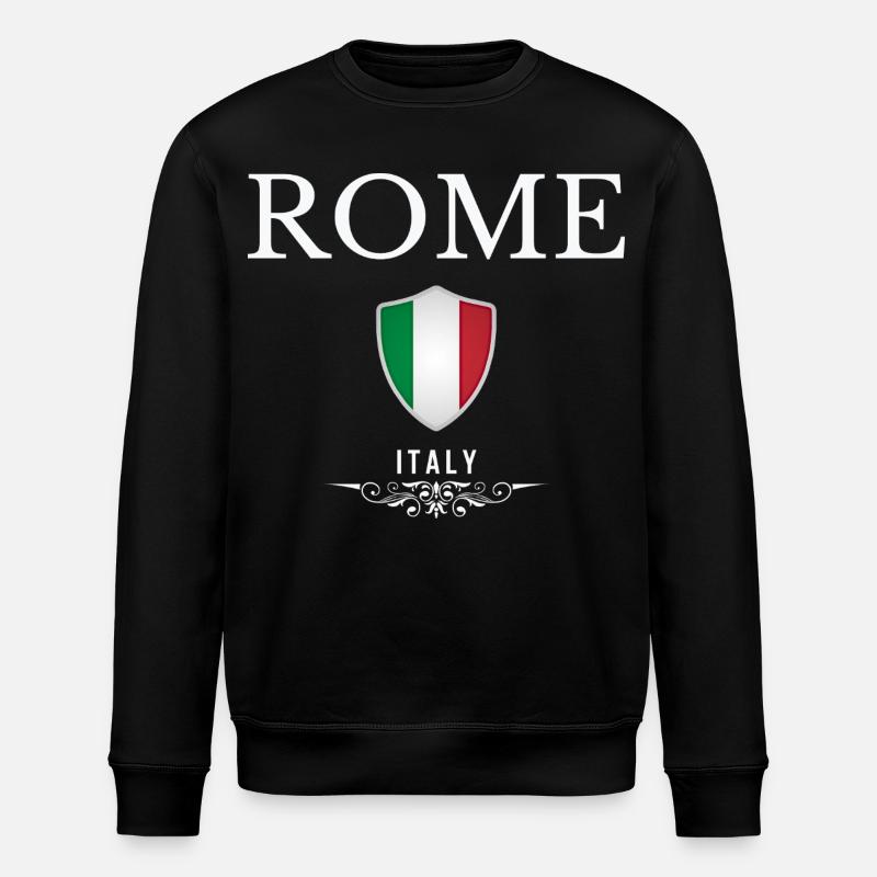 J’aime Rome, Rome Italie - Sweat bio ROLLER Stanley/Stella Unisexe - noir