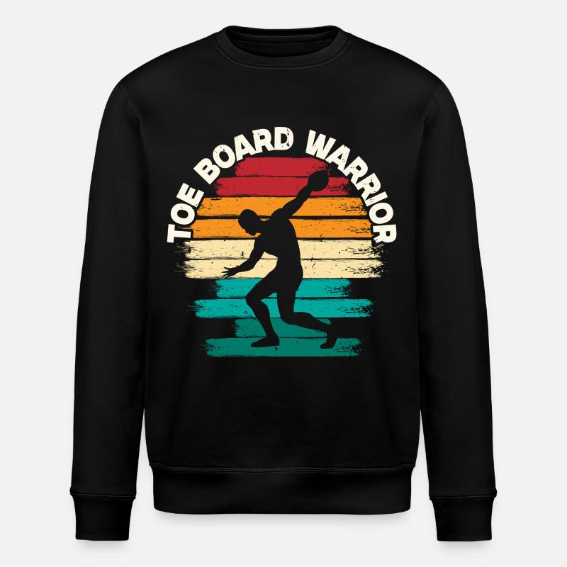 Kugelstoßen Kugelstoß Toe Board Warrior - Stanley/Stella Unisex Bio-Sweatshirt ROLLER - Schwarz