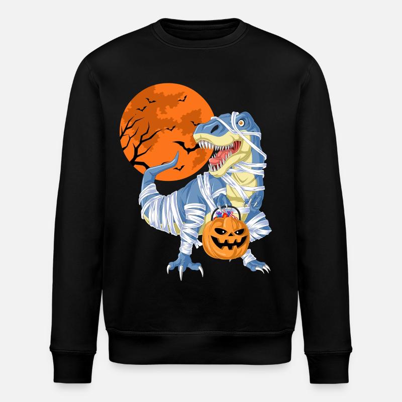 Conception de costumes de dinosaure d’Halloween - Sweat bio ROLLER Stanley/Stella Unisexe - noir