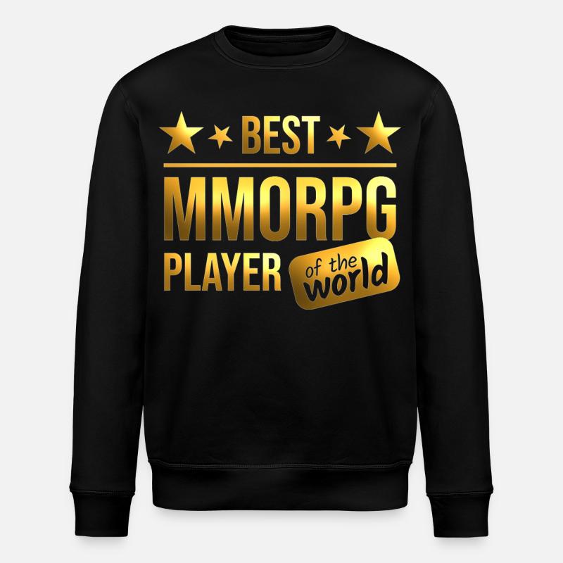 MMORPG - Stanley/Stella Unisex Bio-Sweatshirt ROLLER - Schwarz