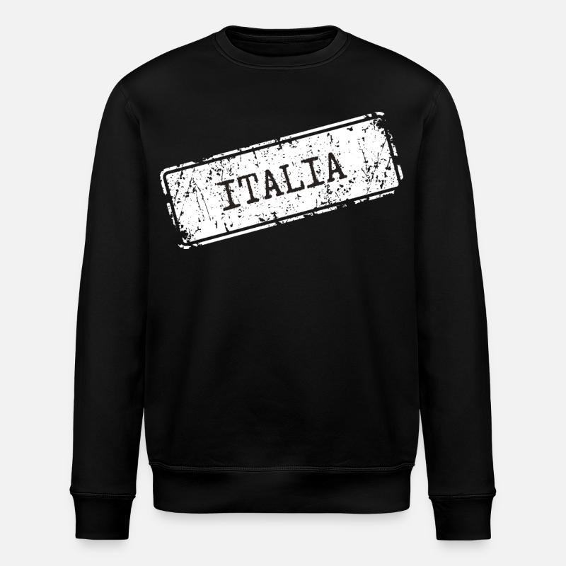 Italia - Sweat bio ROLLER Stanley/Stella Unisexe - noir