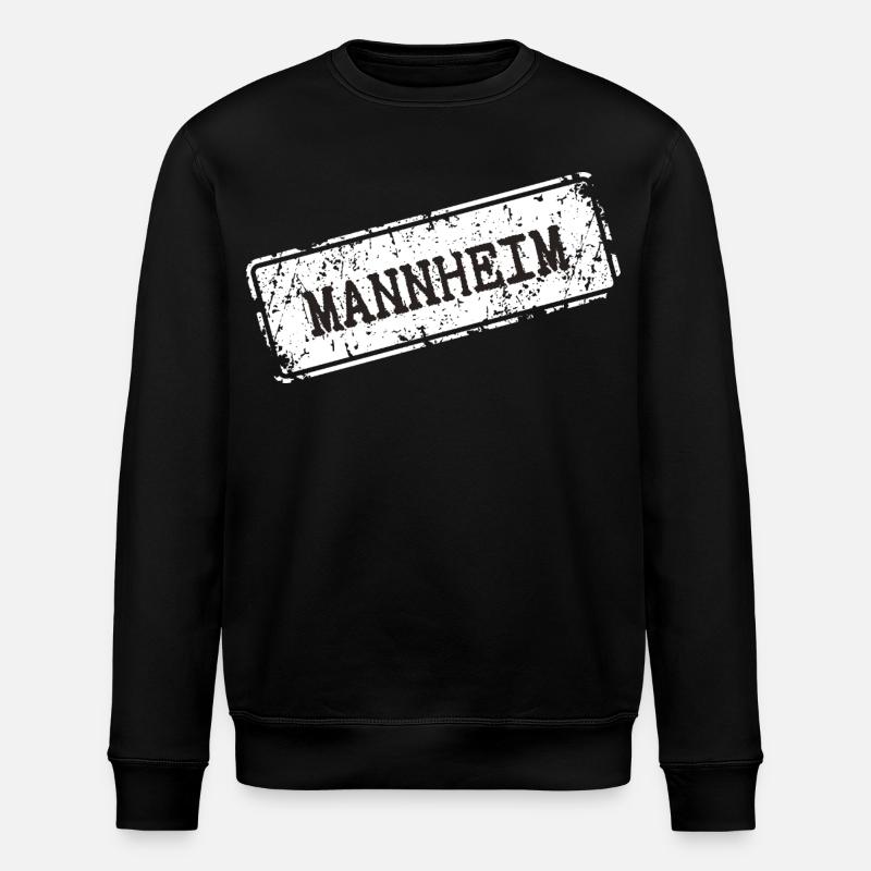 Mannheim  - Stanley/Stella Unisex Bio-Sweatshirt ROLLER - Schwarz